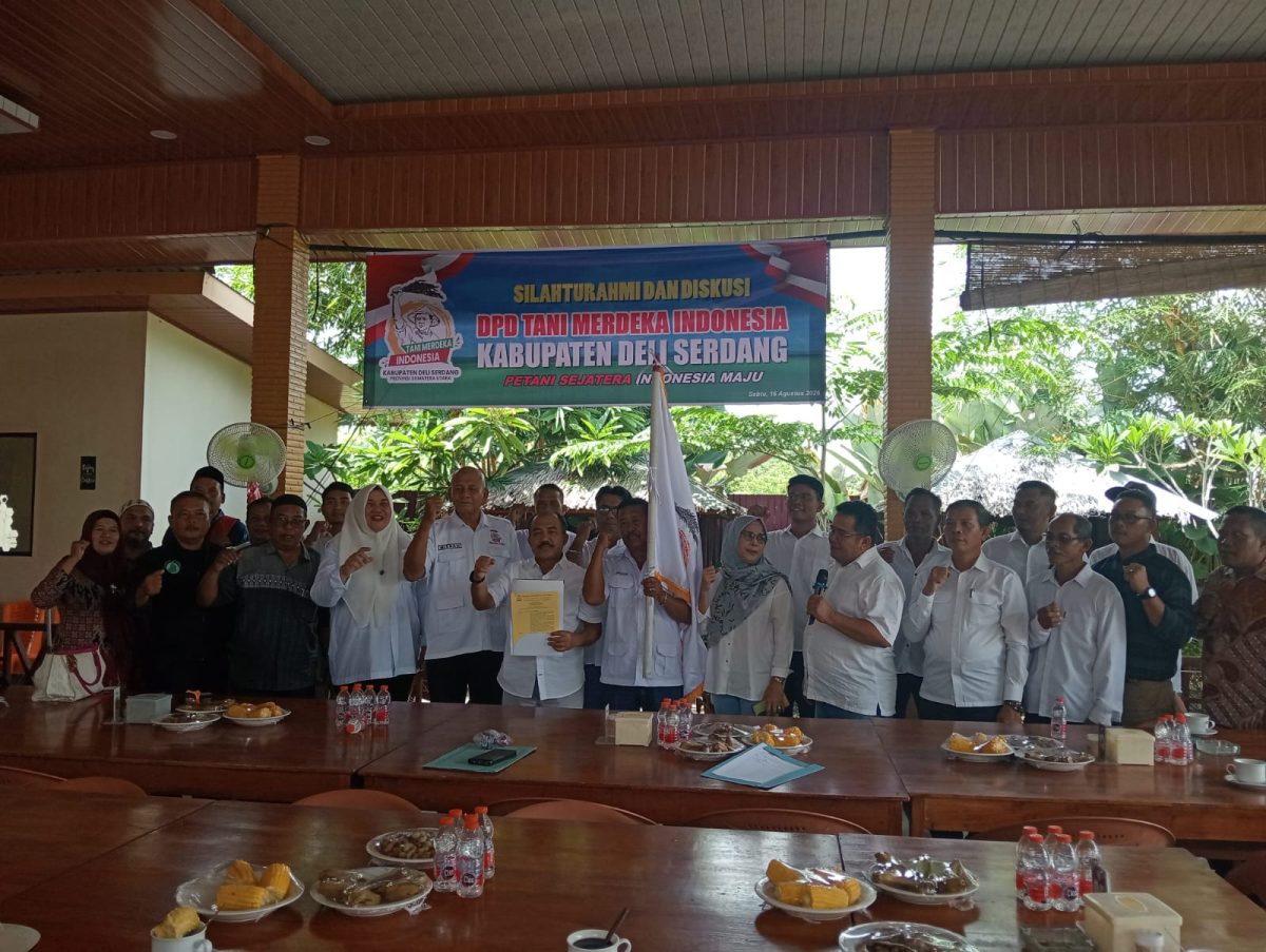 Dipimpin Muhammad Chairum, Tani Merdeka Deli Serdang Fokus Majukan Petani Lokal Tani Merdeka Deli Serdang Kukuhkan Pengurus