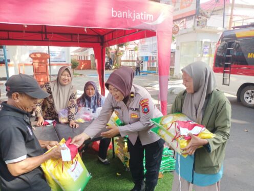 Gerakan Pangan Murah Polresta Banyuwangi
