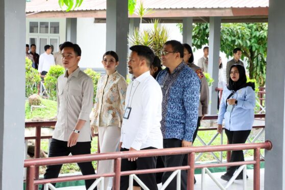 Wapres Gibran melakukan kunjungan kerja ke Sekolah Rakyat Menengah Pertama (SRMP) 1 Deli Serdang,