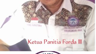 Ketua Panitia Forda III, Haru Yudhistira,