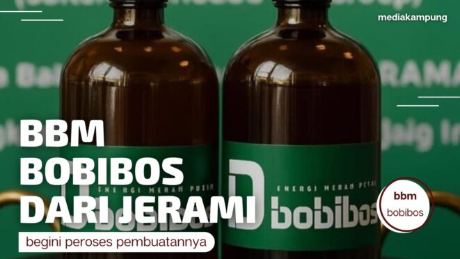 Proses pengolahan jerami menjadi BBM Bobibos berbasis nabati