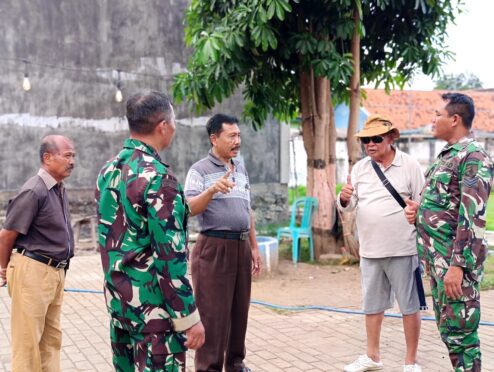 Peninjauan lahan KDKMP di Desa Sumberkencono oleh Koramil Wongsorejo