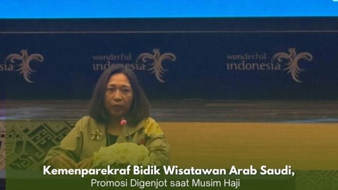 Kemenparekraf promosikan pariwisata Indonesia kepada wisatawan Arab Saudi