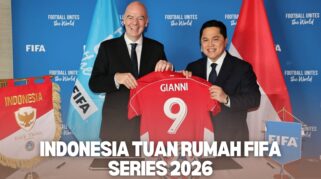 Indonesia resmi menjadi tuan rumah FIFA Series 2026 yang diumumkan FIFA.