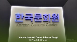 interior Korean Cultural Center Jakarta dengan koleksi K-Pop