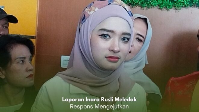 Inara Rusli syok setelah dilaporkan ke Polda Metro Jaya