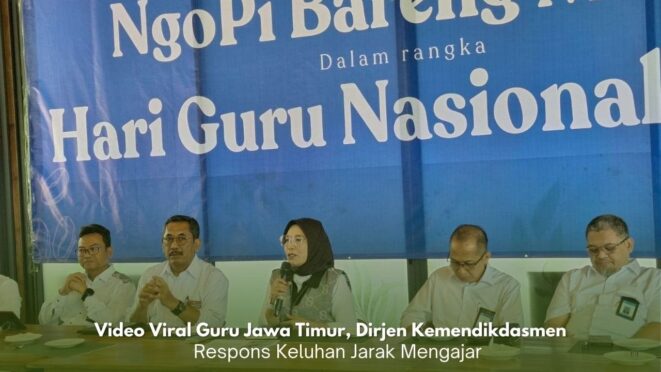 Dirjen Kemendikdasmen tanggapi video viral guru Jawa Timur