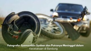 kecelakaan fotografer Bandung Syamsuddin Syaban di Jalan Soekarno Hatta