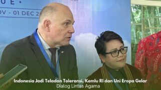 Delegasi Indonesia dan Uni Eropa berdiskusi dalam forum dialog lintas agama di Jakarta.