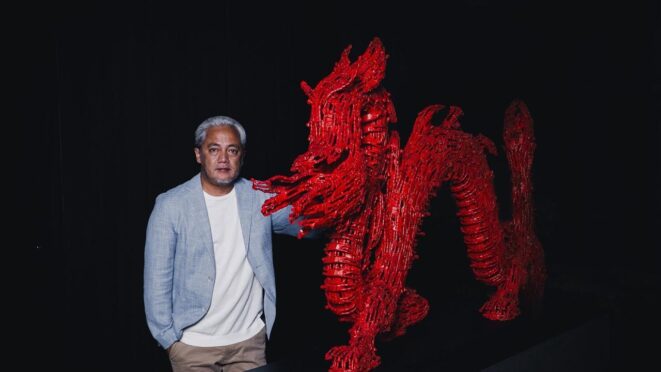 Karya seni Redy Rahadian dalam Dragon Series 2025