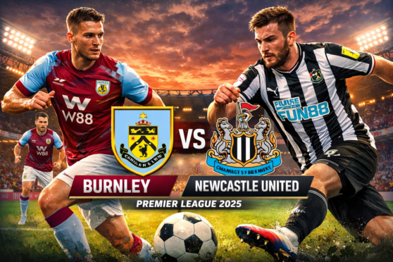 Pemain Burnley dan Newcastle United jelang laga Premier League