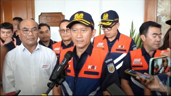 Layanan kereta api Sumut dan Sumbar kembali normal setelah cuaca ekstrem.