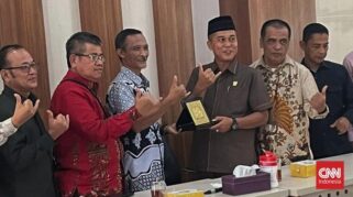 Anggota DPRD Padang Pariaman saat kunjungan kerja ke Pemkab Sleman