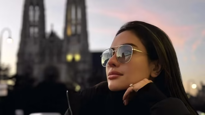 Nikita Mirzani usai menjalani sidang banding di Pengadilan Tinggi Jakarta