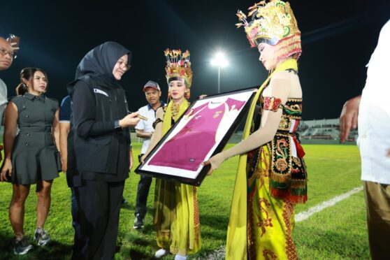 Skuad Persewangi Banyuwangi 2025 diluncurkan di Stadion Diponegoro