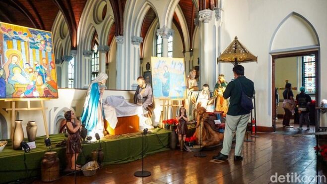 Pengamanan gereja Natal 2025 di DKI Jakarta
