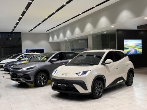 Deretan mobil listrik BYD di Indonesia