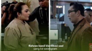Ridwan Kamil memberikan klarifikasi terkait uang kepada selebgram Lisa Mariana