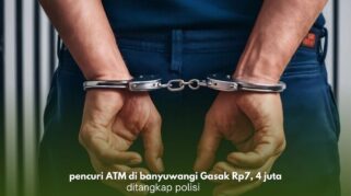 Polisi menangkap pencuri ATM yang menguras uang korban di Banyuwangi