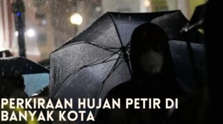 Prakiraan cuaca BMKG 8 Desember 2025 menunjukkan hujan di berbagai kota Indonesia.