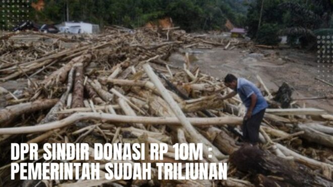 Endipat Wijaya dalam rapat Komisi I DPR membahas informasi bantuan bencana Sumatra