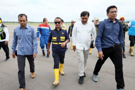 Bahlil Lahadalia melaporkan pemulihan listrik Aceh