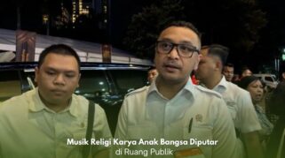 Musik religi karya anak bangsa diputar di ruang publik