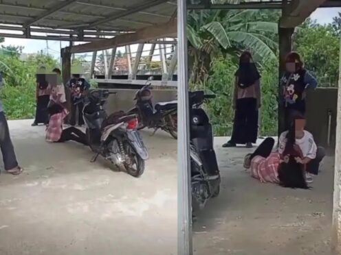 Video viral penganiayaan pelajar SD di Pringsewu
