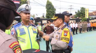 Apel kesiapan Operasi Lilin Semeru 2025 Polresta Banyuwangi