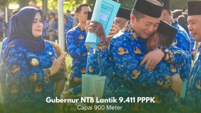 Gubernur NTB Lantik 9.411 PPPK Paruh Waktu