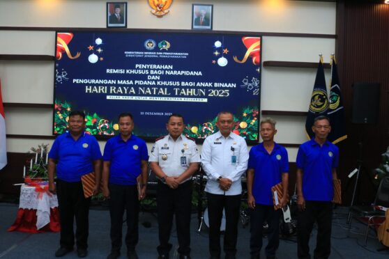 Penyerahan remisi Natal kepada Warga Binaan Lapas Banyuwangi