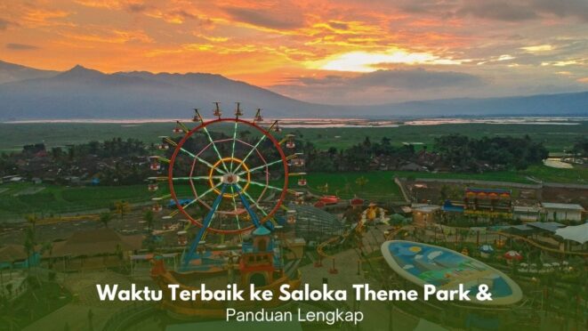 Saloka Theme Park dengan berbagai wahana dan zona tematik