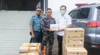 SCCR Indonesia salurkan bantuan kesehatan ke Aceh melalui TNI AL