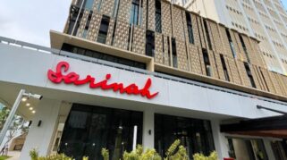 Gedung Sarinah Thamrin usai insiden kebakaran