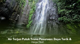 Air Terjun Putuk Truno di Prigen Pasuruan Jawa Timur