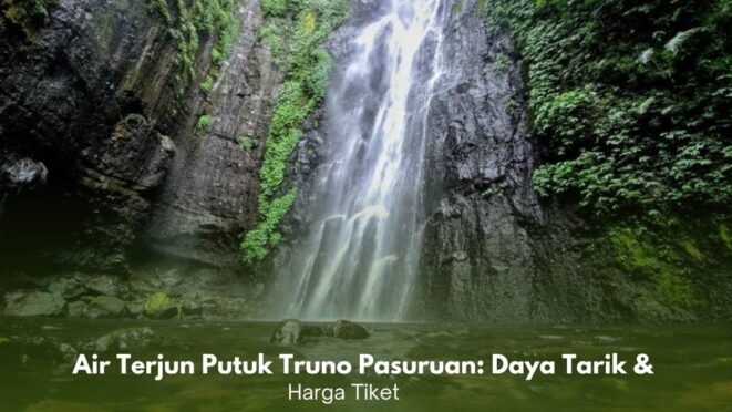 Air Terjun Putuk Truno di Prigen Pasuruan Jawa Timur
