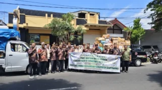 FKUB Banyuwangi melepas bantuan kemanusiaan lintas agama untuk korban bencana Sumatera.