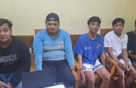 Pelaku pengeroyokan anak di bangorejo banyuwangi