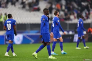 PSG vs Lille Dembele cetak dua gol