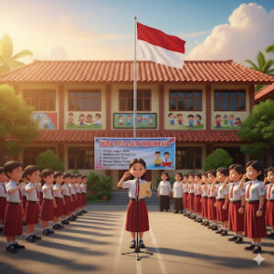 Pelaksanaan Ikrar Pelajar Indonesia 2026 di sekolah