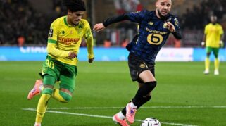 Calvin Verdonk saat membela Lille di Liga Europa