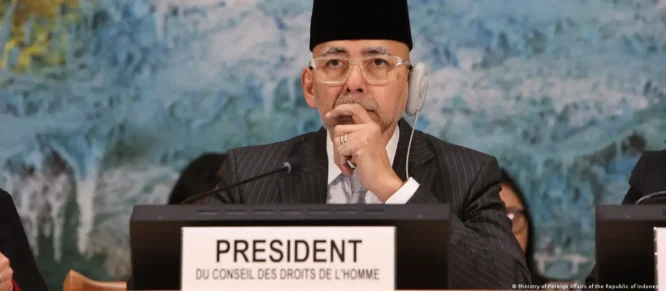 Sidharto Reza Suryodipuro Presiden Dewan HAM PBB