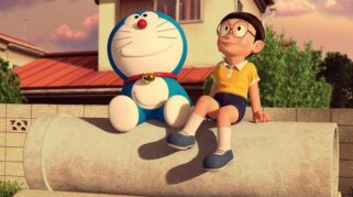 Ilustrasi karakter Doraemon dan Nobita