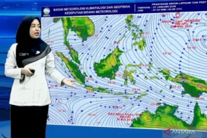 Hujan lebat melanda wilayah Indonesia