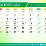 Kalender Jawa Oktober 2026 Lengkap dengan Weton, Pasaran, dan Hari Libur