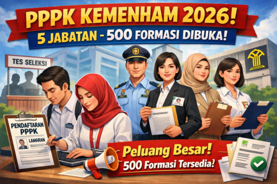 Ilustrasi pendaftaran PPPK KemenHAM 2026