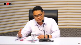 Plt Deputi Penindakan dan Eksekusi KPK, Asep Guntur Rahayu (Tangkapan Layar Youtube KPK)