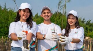 Program Regenerasi Hutan Mangrove Teluk Pangpang di Banyuwangi, Jawa Timur. Program ini dirancang BNI untuk memberikan dampak jangka panjang bagi lingkungan maupun masyarakat pesisir.