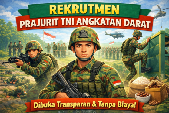 Ilustrasi prajurit TNI Angkatan Darat