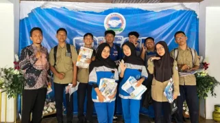 Siswa SMK Muhammadiyah 2 Genteng mengunjungi Edufair 2026 di GOR Tawang Alun Banyuwangi